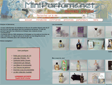 Tablet Screenshot of collection-parfum.fr